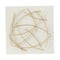 White Wood Contemporary Wall Decor, 24" x 24" x 3"